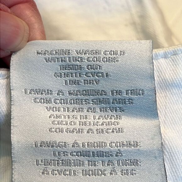 Seven7 shorts white denim 4 - Picture 10 of 10